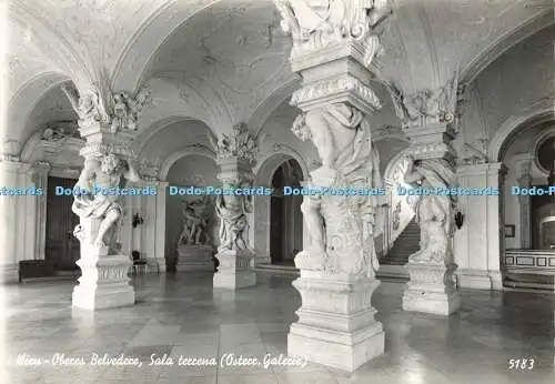 D179172 Wien. Oberes Belvedere. Sala Terrena. Osterr. Galerie. H.D.H. RP