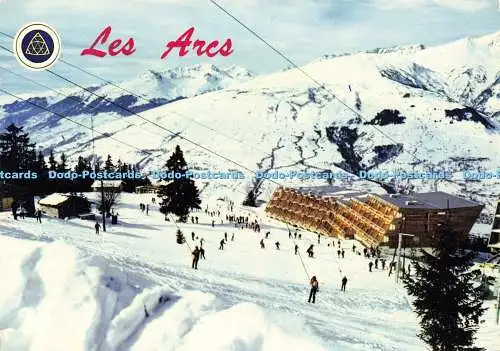 D179206 Les Arcs. La Station. C. A. P. Mexichrome. 1974