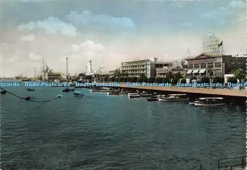 D179325 Port Said. Der Hafen. Lehnert und Landrock