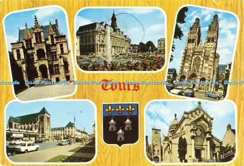 D179339 Touren. L Hotel Gouin. L Hotel de Ville. La Cathedrale Saint Gatien. Valo