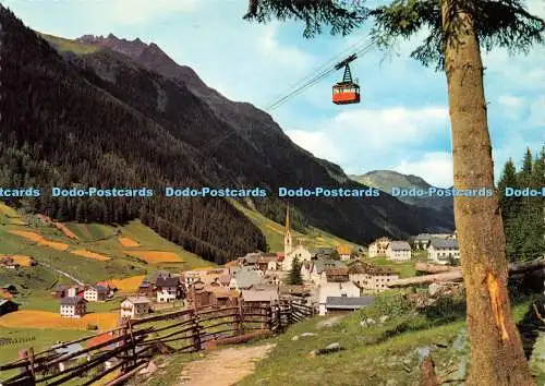 D179347 Ischgl 1377 m.mit Silvretta Seilbahn. Paznauntal. Tirol. Rudolf Mathis.