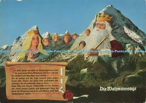 D179419 Die Watzmannsage. Ernst Baumann