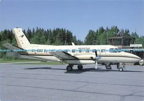 D179441 Air Botnia Embraer 110 P1A. OH EBD c. n. 110439. at Mikkeli. 8,92. Prop