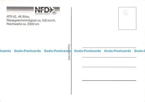 D179447 ATR 42. 46 Sitz. NFD Numberger Flugdienst