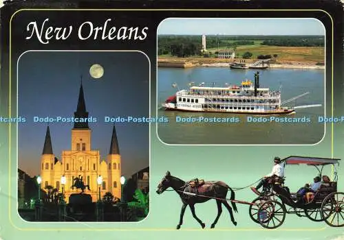 D179460 New Orleans. Express Publishing. Plastichrom. Multi View