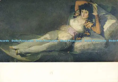 D179478 Madrid. Prado Museum. Die Maja bekleidet. J. Arthur Dixon. Francisco de Go