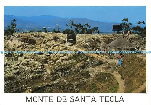 D179529 Monte de Santa Tecla. La Guardia. Celtic Town. Fama. Autovia Vigo Bayona