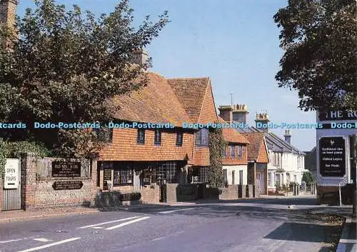 D179668 Pevensey. Neuwertiges Haus. um 1342. Erbaut auf dem Gelände einer normannischen Münzstätte. Richter. C