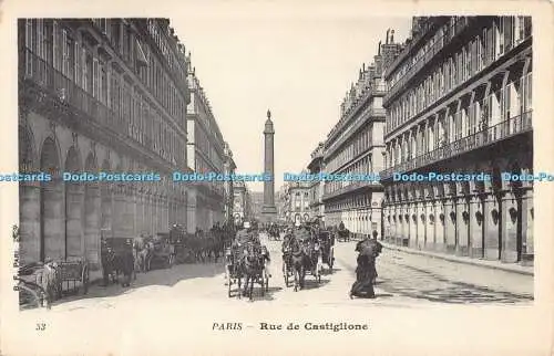 R192064 Paris Rue de Castiglione B F Paris