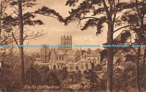 R192157 Wells Cathedral from Tor Hill T W Phillips 1929