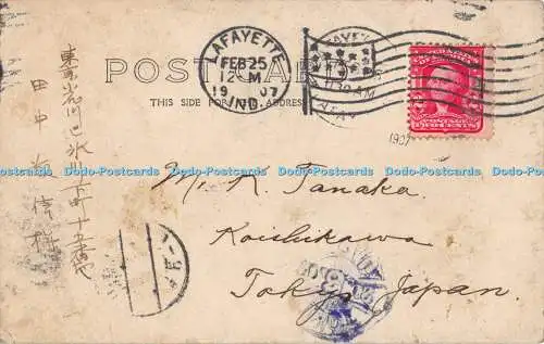 R192224 Unbekannter Ort Asiatische Postkarte 1907