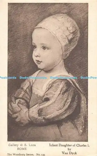 R192256 Gallery di S Luca Rome Infant Daughter of Charles I by Van Dyck The Wood