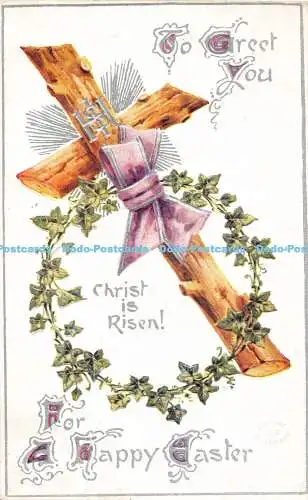 R192269 To Greet You Christ is Auferstanden For A Happy Easter Davidson Bros Serie 1297