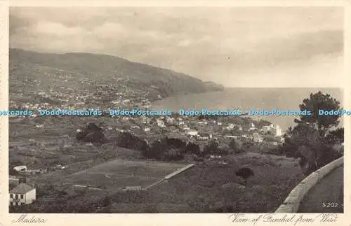 R192280 Madeira Blick auf Funchal von West C M und S