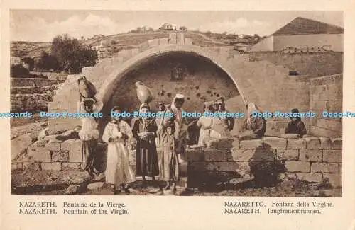 R192293 Nazareth Brunnen der Jungfrau A Attallah freres