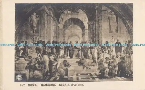 R192317 382 Roma Raffaello Scuola dAtene N P G