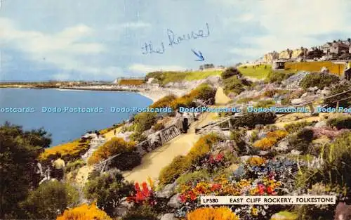 R192331 East Cliff Rockery Folkestone Lansdowne Publishing 1961