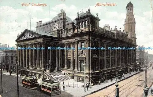 R193895 Royal Exchange Manchester 1907