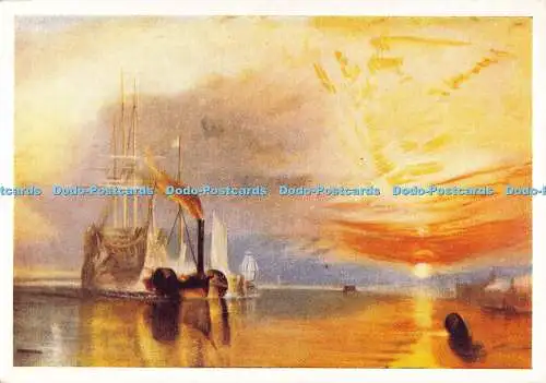 R192476 Berühmte Gemälde Der kämpfende Temeraire Joseph Mallord William Turner In