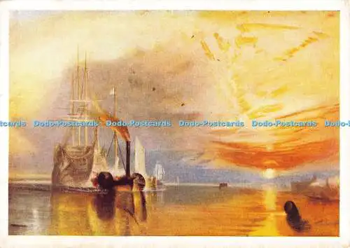 R192477 Berühmte Gemälde Der kämpfende Temeraire Joseph Mallord William Turner In