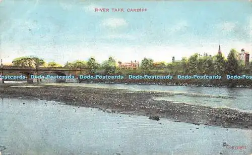 R193973 River Taff Cardiff G D und D L 1908