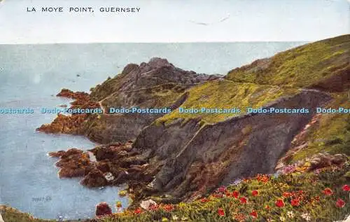 R192489 La Moye Point Guernsey Valesque Serie Valentines 1929