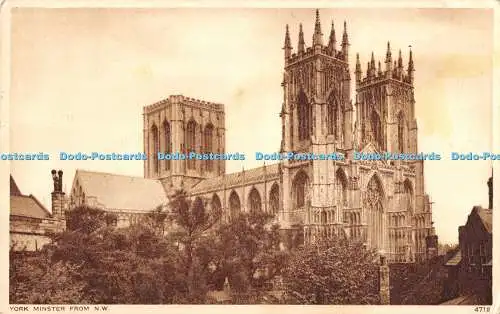 R193984 York Minster aus N W Photochrom 1953