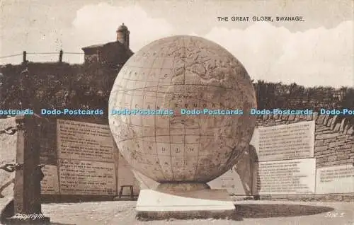 R194025 The Great Globe Swanage 1928