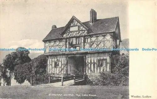 R194028 Stokesay Castle The Gate House Woolley Ludlow Friths Serie