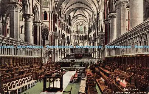 R192555 The Choir Canterbury Cathedral Valentines Series