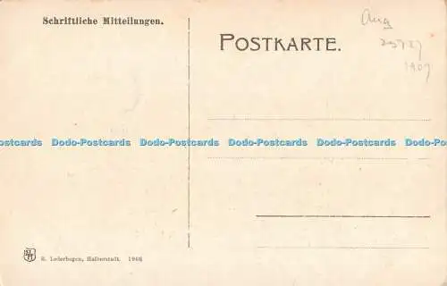 R192589 Goslar Totalansicht R Lederbogen 1906