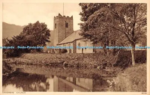 R194164 Grasmere Church Photochrom