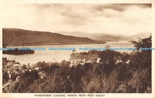 R194168 Windermere Blick nach Norden von Post Knott Abraham