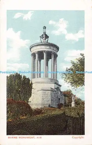 R192696 Burns Monument Ayr