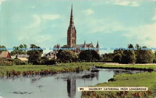 R192704 893 Salisbury Cathedral from Longbridge Dearden and Wade 1963