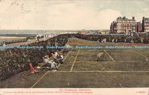 R192710 The Promenade Cliftonville Whaits Buch- und Schreibwarengeschäfte 1905