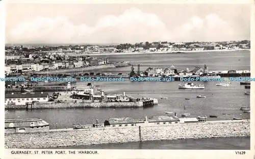 R194213 Guernsey St Peter Port The Harbour Photochrom