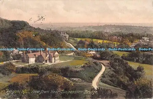 R192760 Reigate Hill View from near Suspension Bridge Friths Series No 59986 191