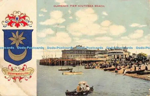 R194241 Clarence Pier Southsea Beach Portsmouth H S Hicken 1907