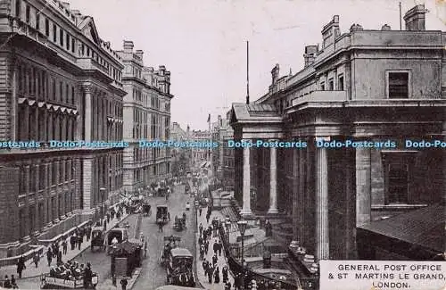 R192770 General Post Office und St Martins Le Grand London