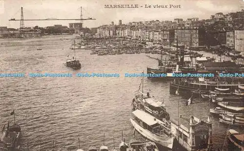 R195386 Marseille Le vieux Port