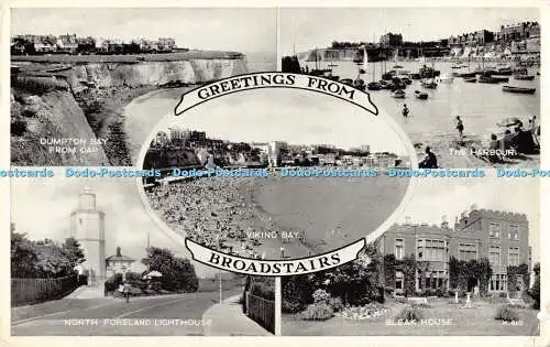 R192893 Greetings from Broadstairs Valentines Silveresque 3039V 1964 Multi View