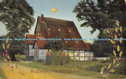 R194366 Ein Weihnachtswunsch 1910 Postkarte