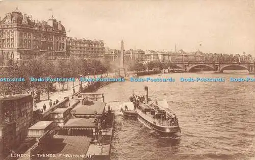 R192905 London Thames Embankment The London Stereoscopic Companys Series