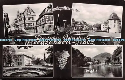 R194385 Urlaubsgruse von der Deutschen Weinstraße Bergzabern Pfalz Aqfa Cramers