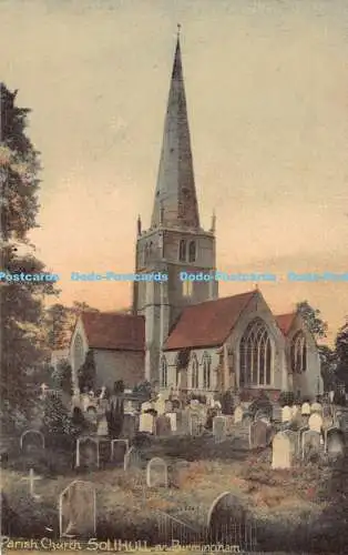 R192937 Pfarrkirche Solihull bei Birmingham Langs Serie 7374 Hugo Lang