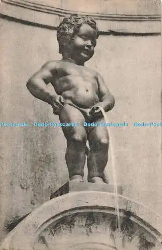 R195444 Bruxelles Manneken pis F Walschaerts F W Reproduktion interdite