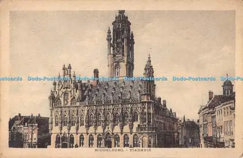 R192950 Middelburg Stadhuis Firma F B den Boer