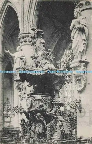 R195445 Bruxelles La Chaire a Sainte Gudule Ern Thill Nels