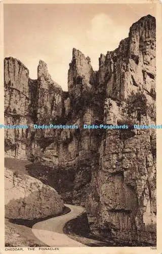 R195472 Cheddar The Pinnacles Photochrom